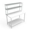 Repisa Doble Para Mesa de Acero Inoxidable - Imagen 2