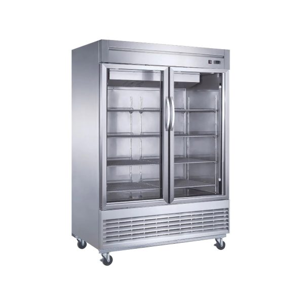 Congelador Vertical Puerta De Cristal En A.I. De 47 Pies Cúbicos UR-54F-2G MIGSA