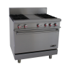 Estufa de gas de 4 Quemadores con Horno y Plancha CG-41P DRAGO