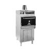 Horno de Carbon sobre mostrador con Armario bajo HMBABSB MIBRASA