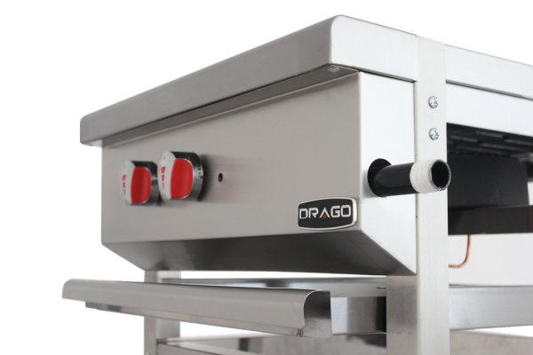Estufón de Gas de una Sección Con 2 Quemadores Triples Concéntricos EG-13 DRAGO - Imagen 3
